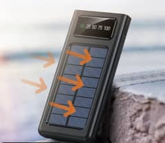 Solar Power 10,000mAH Power Bank