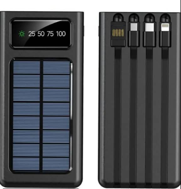 Solar Power 10,000mAH Power Bank 1