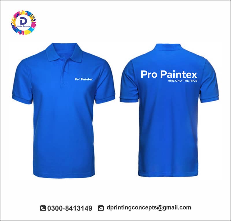 Polo Shirt /T shirt Printing / Customise Shirts /Unifoams Manufacturer 8