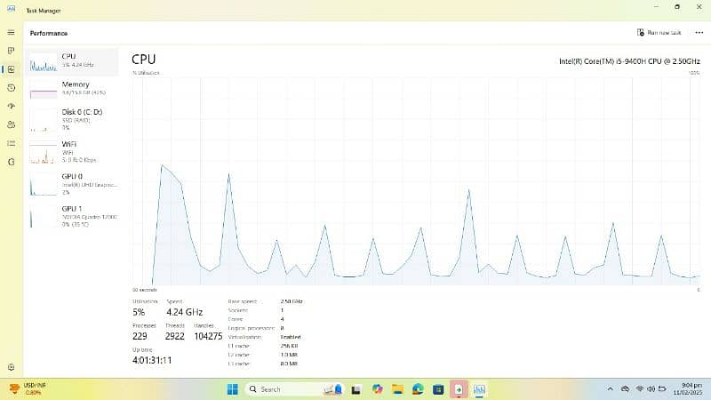 Dell Precision 7540 – i5 9th Gen | 4GB Nvidia GPU 3