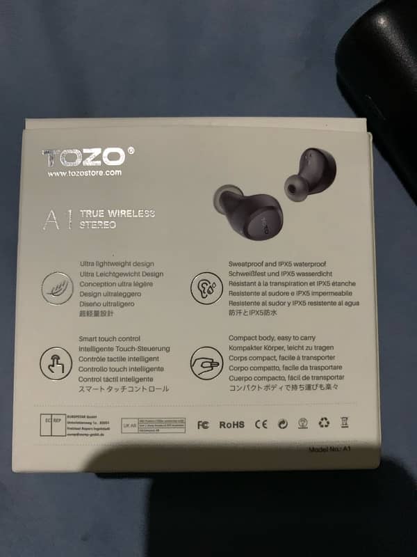 Tozo Earphones Buds Wireless Headphones 2