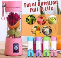 mini rechargable juicer