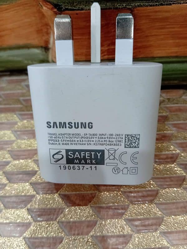 Samsung adopter original 25w 1