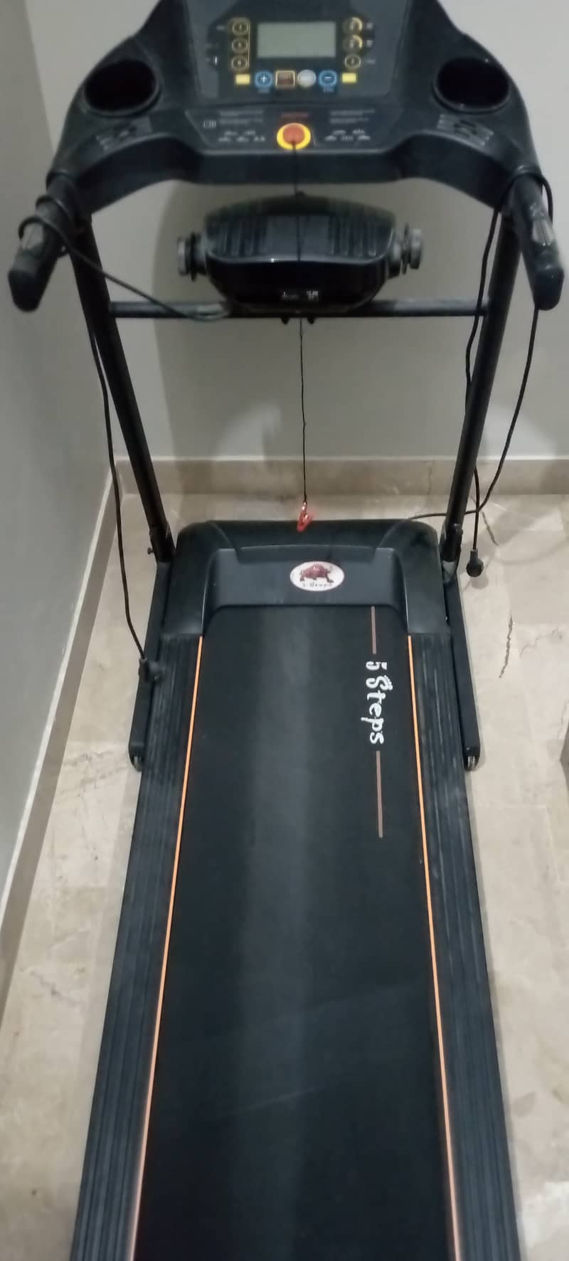 5 Steps Treadmill with massager 4