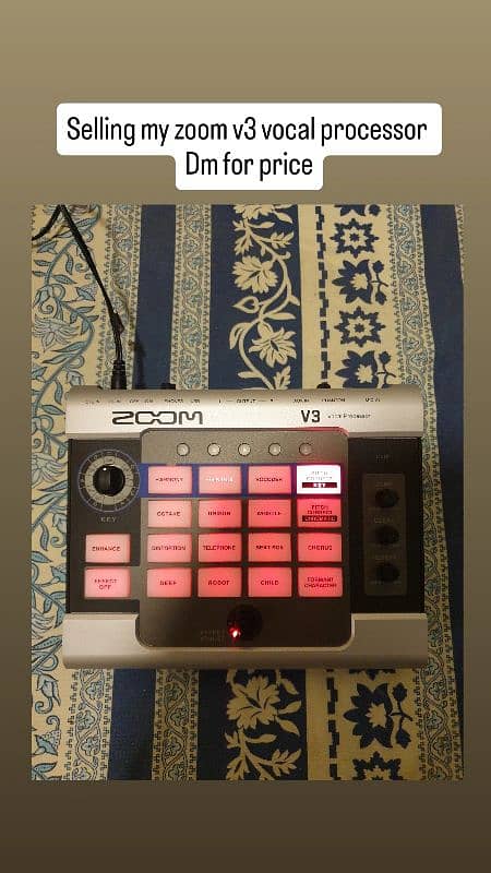 zoom v3 vocal processor 0