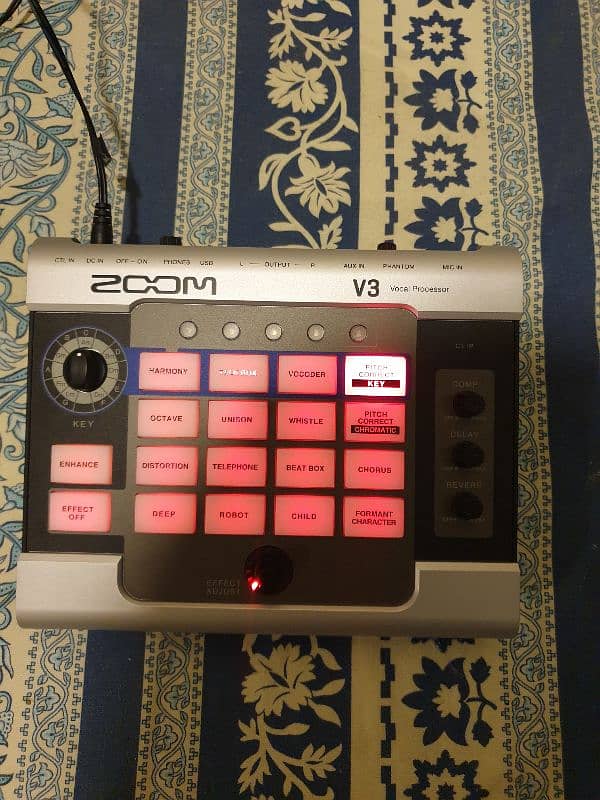 zoom v3 vocal processor 0