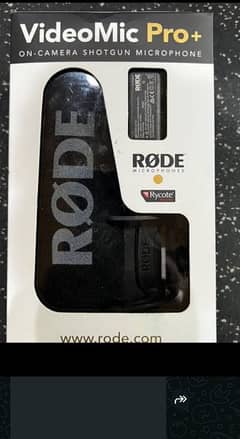 Rode videomic pro plus