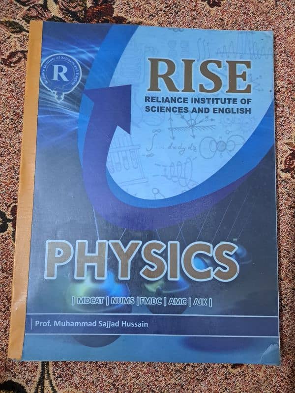 Mdcat Rise academy books 0