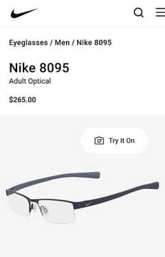 Nike Eyeglasses Frame