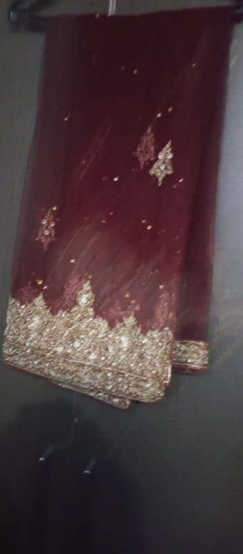 Designer lehnga in demanding purplish color 3