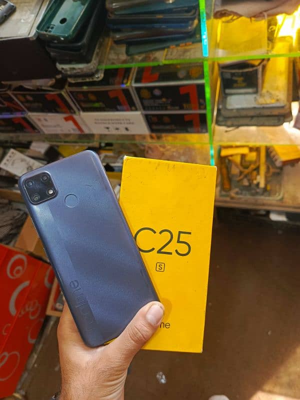 Realme C25s 4+128 GB pta approved with box 0