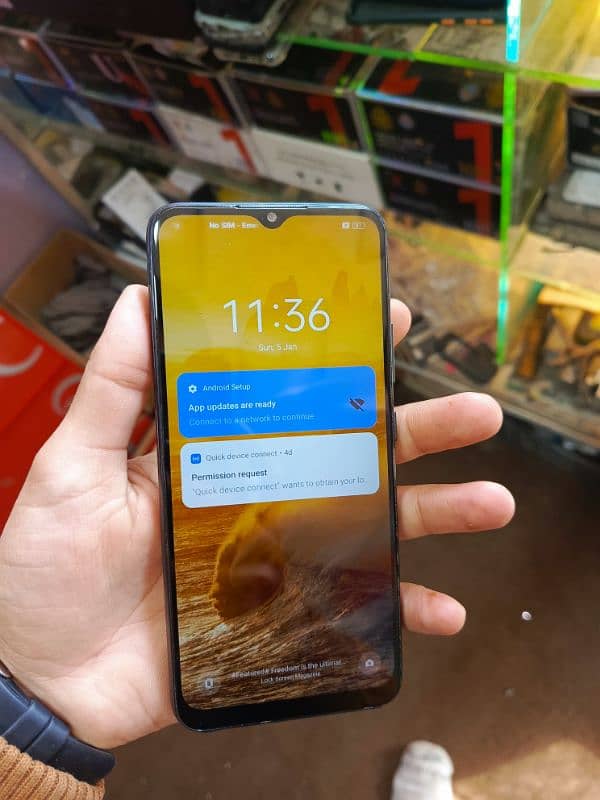 Realme C25s 4+128 GB pta approved with box 1