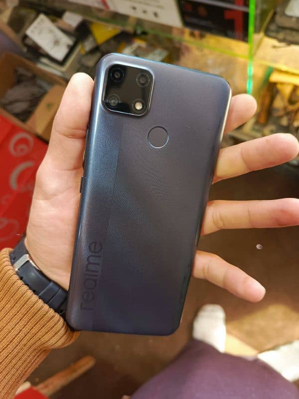 Realme C25s 4+128 GB pta approved with box 4