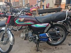 Honda 70 2017 model 10/10 condition