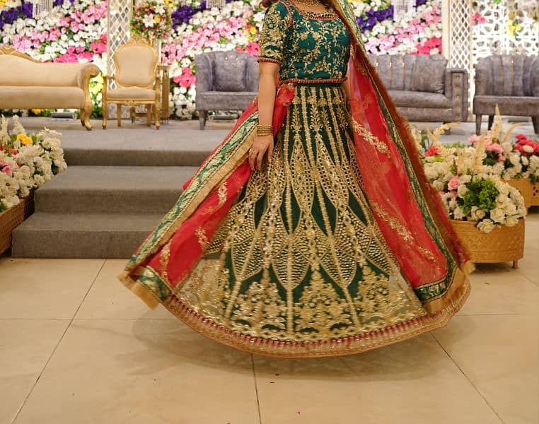 mehndi dress : lehnga . brand name vanya 0