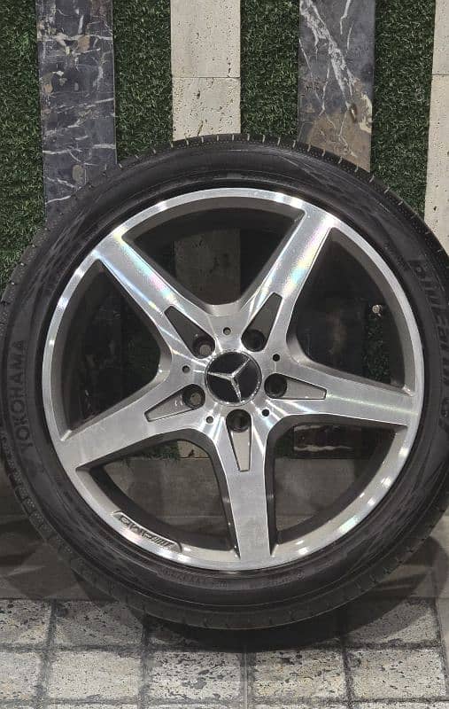 18" OEM Merc. AMG Staggered Rims PCD 112 0