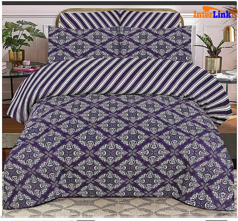 Nishat Printed Bedsheet | Premium Comfort & Stylish Design 1