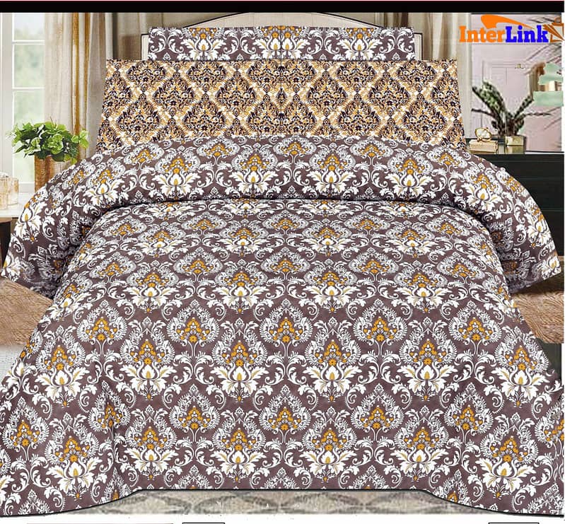 Nishat Printed Bedsheet | Premium Comfort & Stylish Design 4