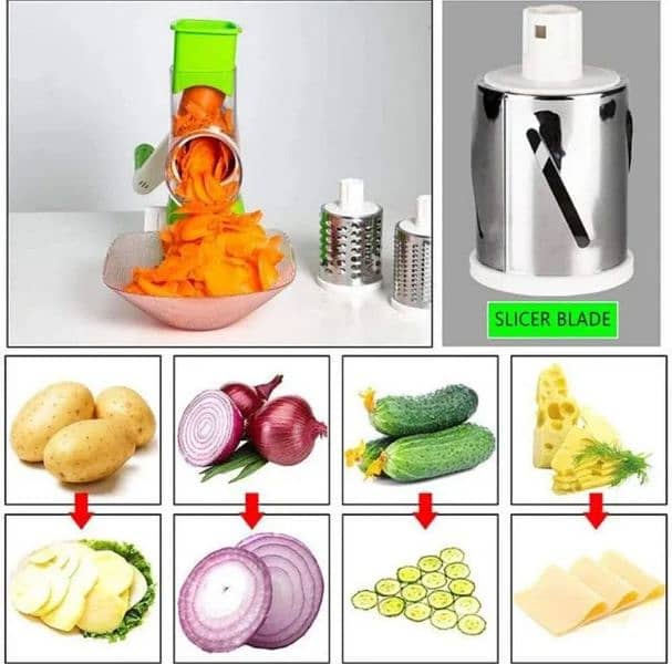 3 in 1 Vegetable Cutter Machine parcel open to allow free delivery 4