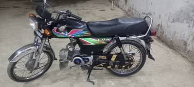 Honda CD70 2021 total genuine 2021 model urgent sale number03008040075