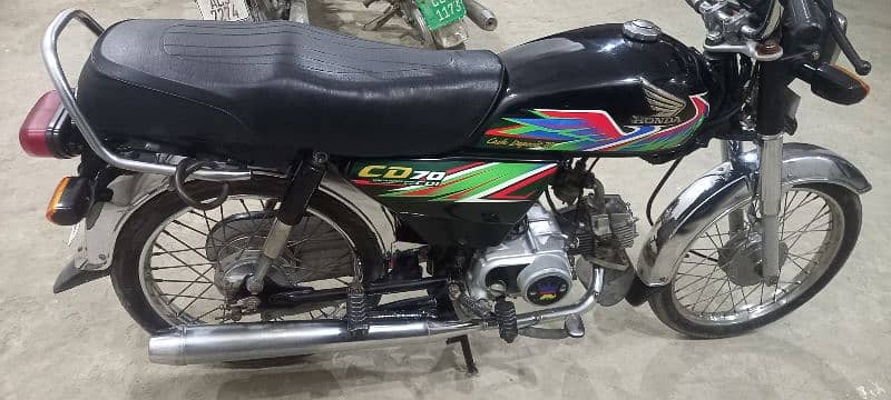 Honda CD70 2021 total genuine 2021 model urgent sale number03008040075 9