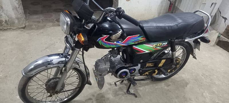 Honda CD70 2021 total genuine 2021 model urgent sale number03008040075 13