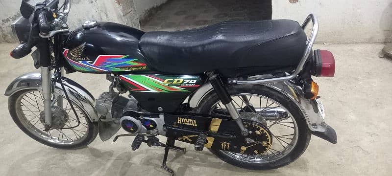 Honda CD70 2021 total genuine 2021 model urgent sale number03008040075 17