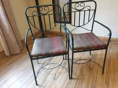 Rought Iron Chairs