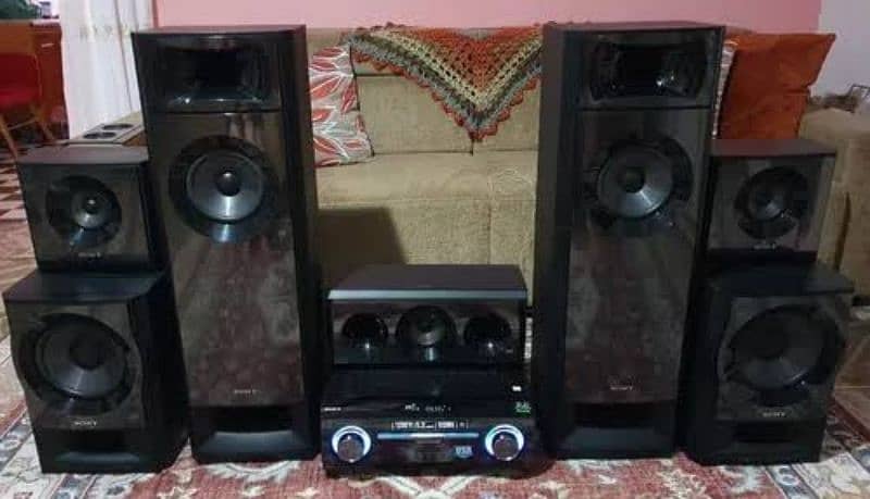 Sony 5.2 Dolby Digital/DTS Cinimetic Bass Reflux Home theater 3