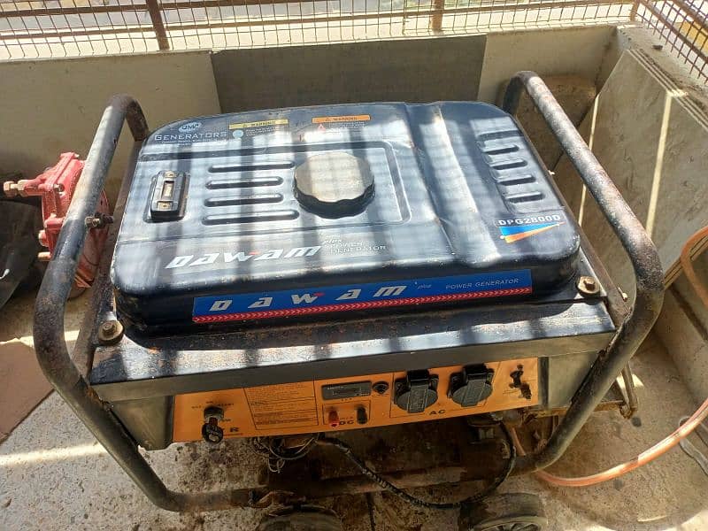 DAWAM DPG2800D 3.5 KVA Diesel and Gas generator 2