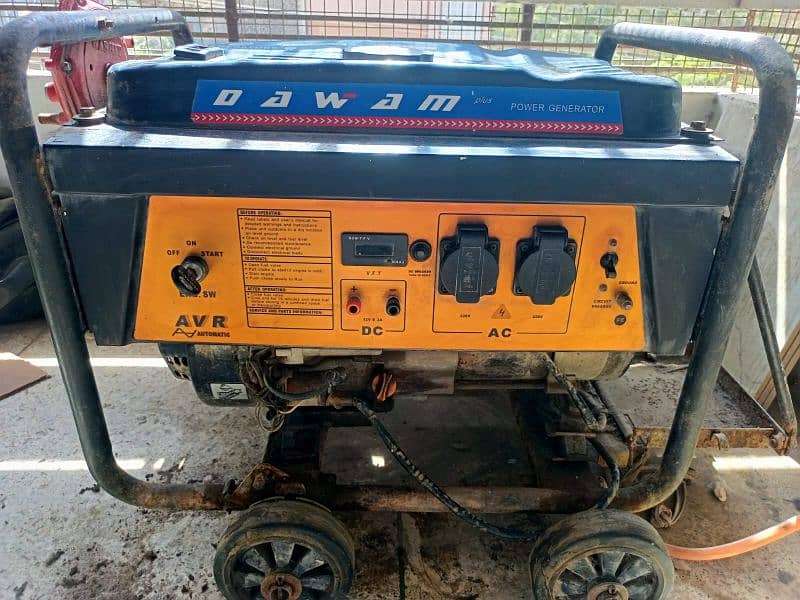 DAWAM DPG2800D 3.5 KVA Diesel and Gas generator 5