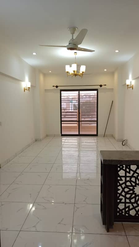 BRAND NEW 3 BED-DD FLAT AVAILABLE FOR RENT IN BOUNDARY WALL PROJECT KINGS PRESIDENCY NEAR MUNAWAR CHOWRANGI GULISTAN-E-JAUHAR 2