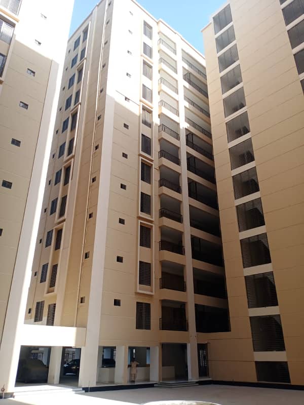 BRAND NEW 3 BED-DD FLAT AVAILABLE FOR RENT IN BOUNDARY WALL PROJECT KINGS PRESIDENCY NEAR MUNAWAR CHOWRANGI GULISTAN-E-JAUHAR 20