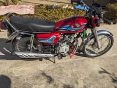 Honda 125 full modified 2013 model 24 converted