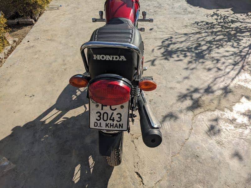 Honda 125 full modified 2013 model 24 converted 3