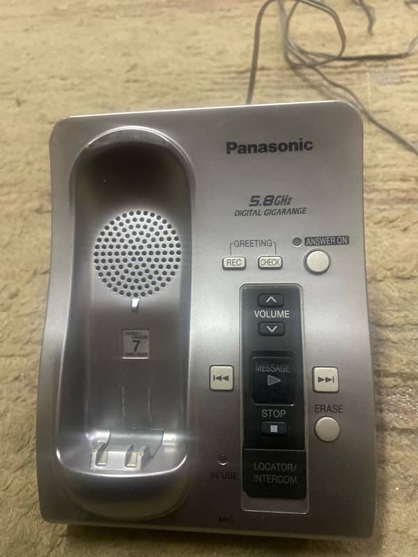 panasonic cordless answering system with box 2