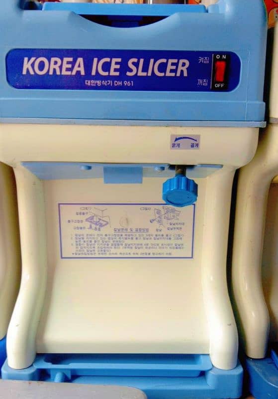 ice crusher slicer and gola machine 3