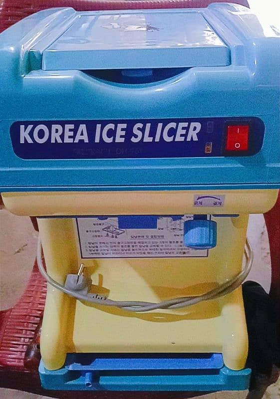 ice crusher slicer and gola machine 5