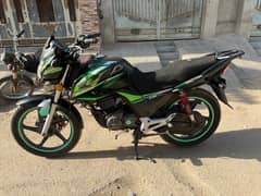 Honda cb 150F ,2017(November) Green colour