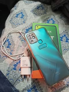 Infinix hot 10 almost new condition gaming phone