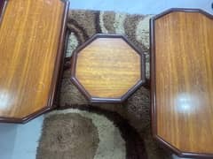 pure wooden center tables