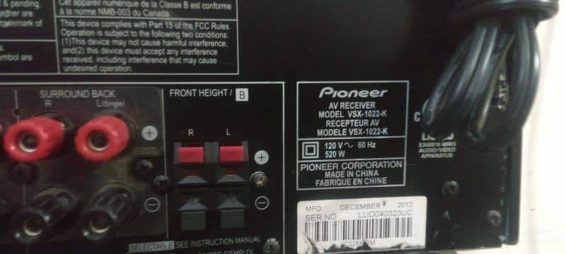 pioneer amp 2