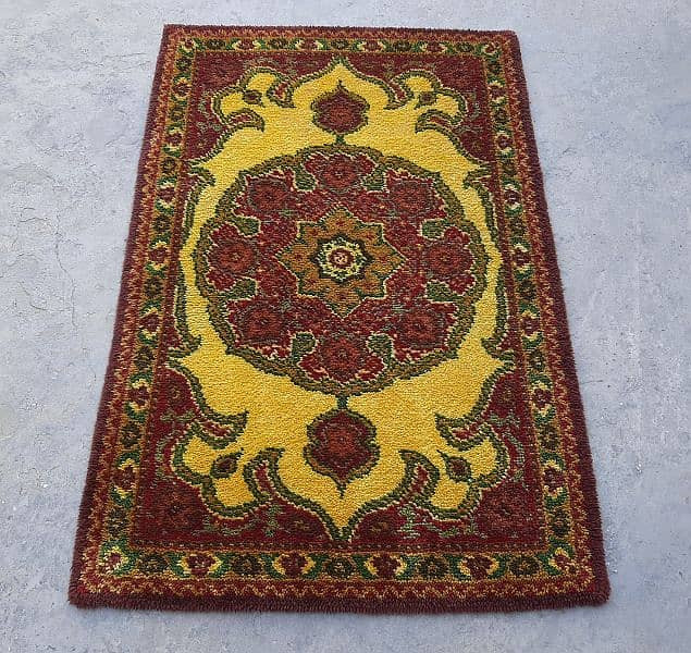 4x6 Handamde Center piece carpets" Floral design Carpets" 0