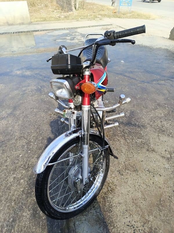 Honda 125 2018 model lush condition for sale 2