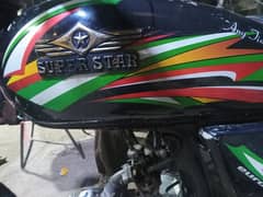 super star bike saf sutri nut to nut original shiny genuine condition