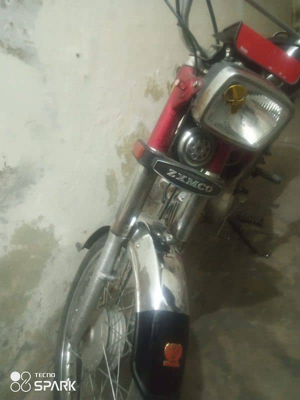 zxmco bike hai mumber laga wa hai pindi 1