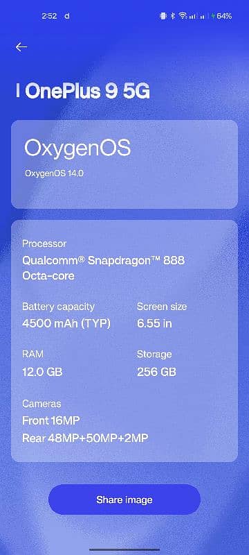 Oneplus 9 12/256 GB For sale 5