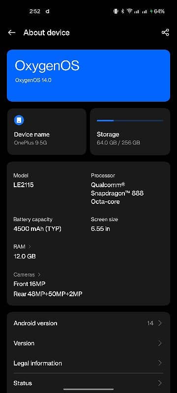 Oneplus 9 12/256 GB For sale 7