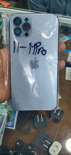 iphone 11 into 14pro convert body with all parts with waterpack seal