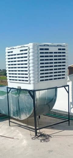 evaporative duct cooler ducting and construction builder